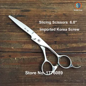 Free shipping 6.0" cool best slicing cutting barber scissors for salon shop, professional peluqueria, S6-60W
Free shipping 6.0" cool best slicing cutting barber scissors for salon shop, professional peluqueria, S6-60W