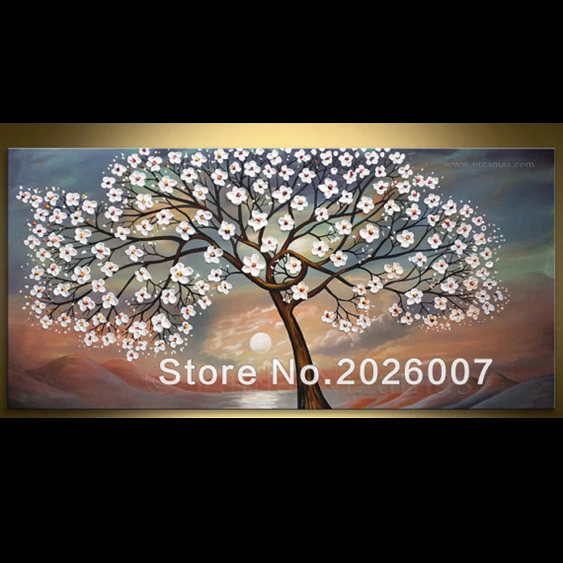 Hand Painted Abstract Original Blooming Tree Palette Painting Thick Palette Knife Oil Painting On Canvas Modern Home Decoration
Hand Painted Abstract Original Blooming Tree Palette Painting Thick Palette Knife Oil Painting On Canvas Modern Home Decoration