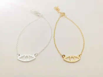 Fashion Hamsa Hand Evil Eye Bracelet Line Open Devil Eye Bracelets Simple Fortunate Turkish Eye Bracelets
Fashion Hamsa Hand Evil Eye Bracelet Line Open Devil Eye Bracelets Simple Fortunate Turkish Eye Bracelets