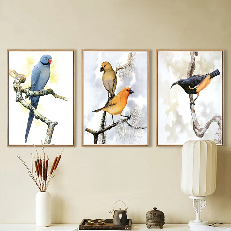 Modern Animals Decorative Painting Birds Posters and Prints on Canvas Wall Art Paintings for Living Room Home Decor No Frame
Modern Animals Decorative Painting Birds Posters and Prints on Canvas Wall Art Paintings for Living Room Home Decor No Frame