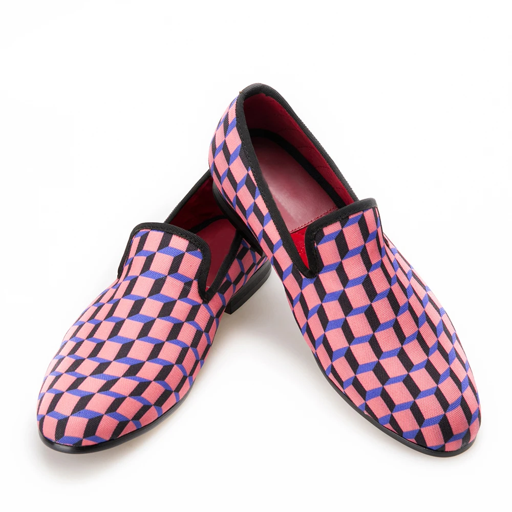 Arrival Handcrafted Multi-Colors 3D Print Check Men's Casual Canvas Shoes Loafer For Daily, men Wedding shoes
Arrival Handcrafted Multi-Colors 3D Print Check Men's Casual Canvas Shoes Loafer For Daily, men Wedding shoes