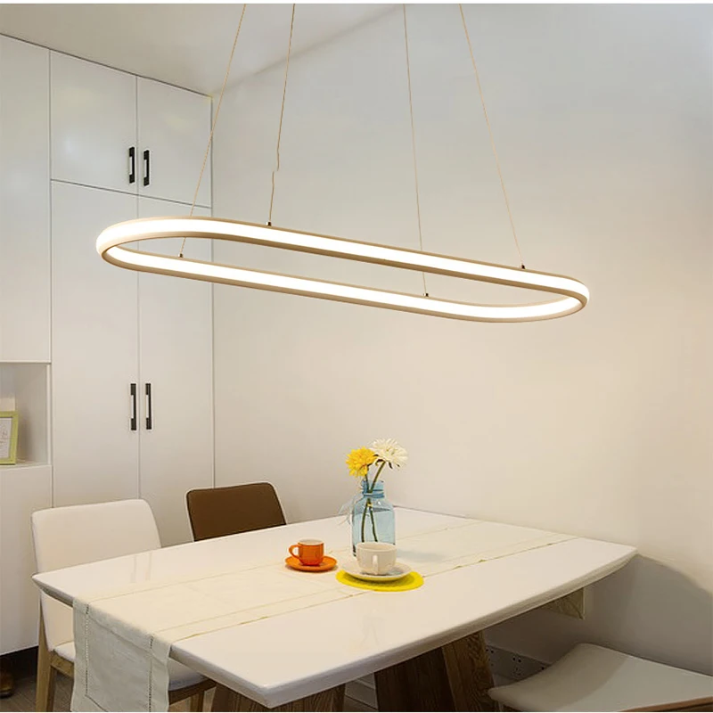 Length 1200mm Modern Led Hanging Chandelier For Dining Kitchen Room Double Glow Suspension luminaire Chandeliers
Length 1200mm Modern Led Hanging Chandelier For Dining Kitchen Room Double Glow Suspension luminaire Chandeliers
