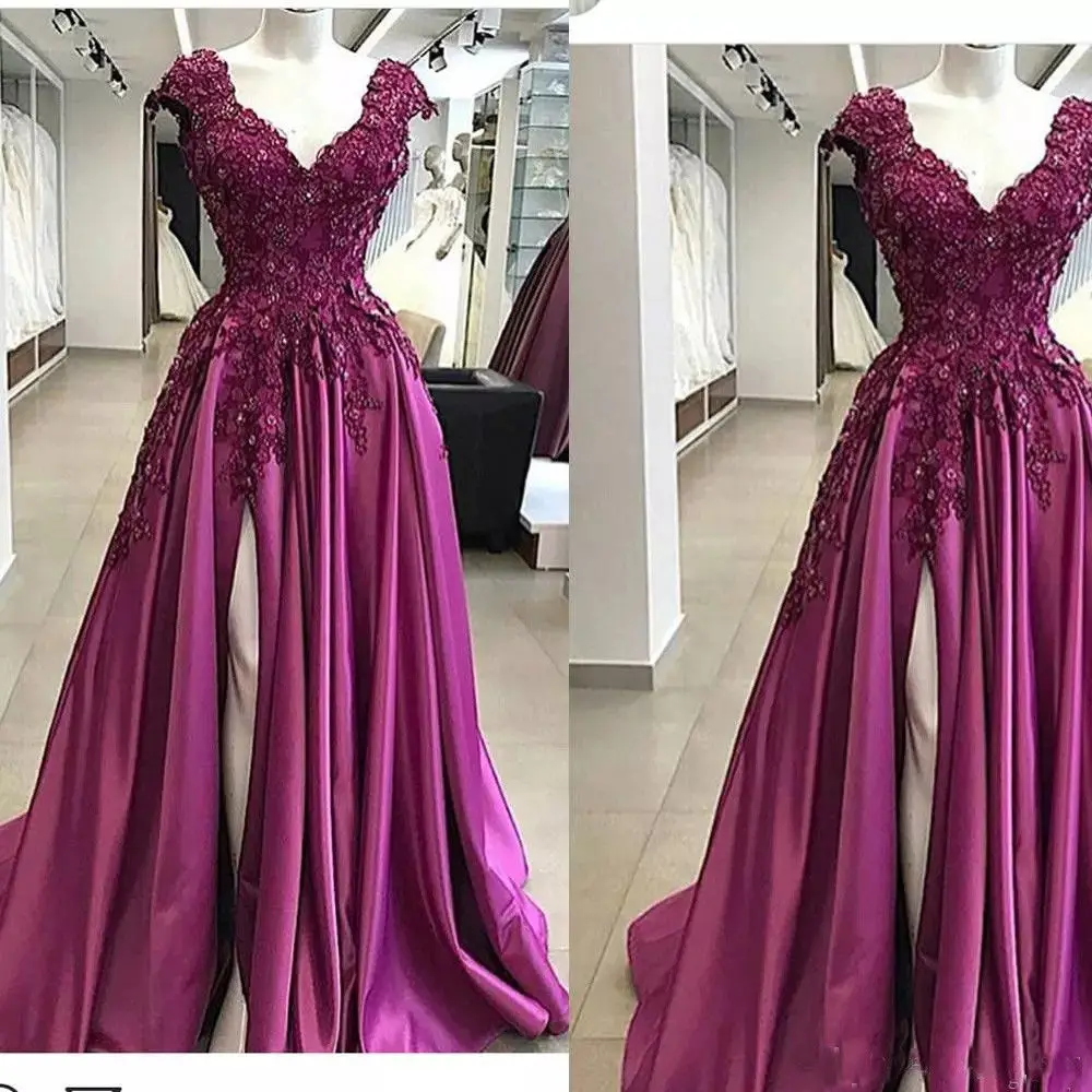 Luxury Lace Appliques Evening Dresses Long Formal Pageant Wedding Party Gowns robe de soiree Evening Gown vestido de festa 2019
Luxury Lace Appliques Evening Dresses Long Formal Pageant Wedding Party Gowns robe de soiree Evening Gown vestido de festa 2019