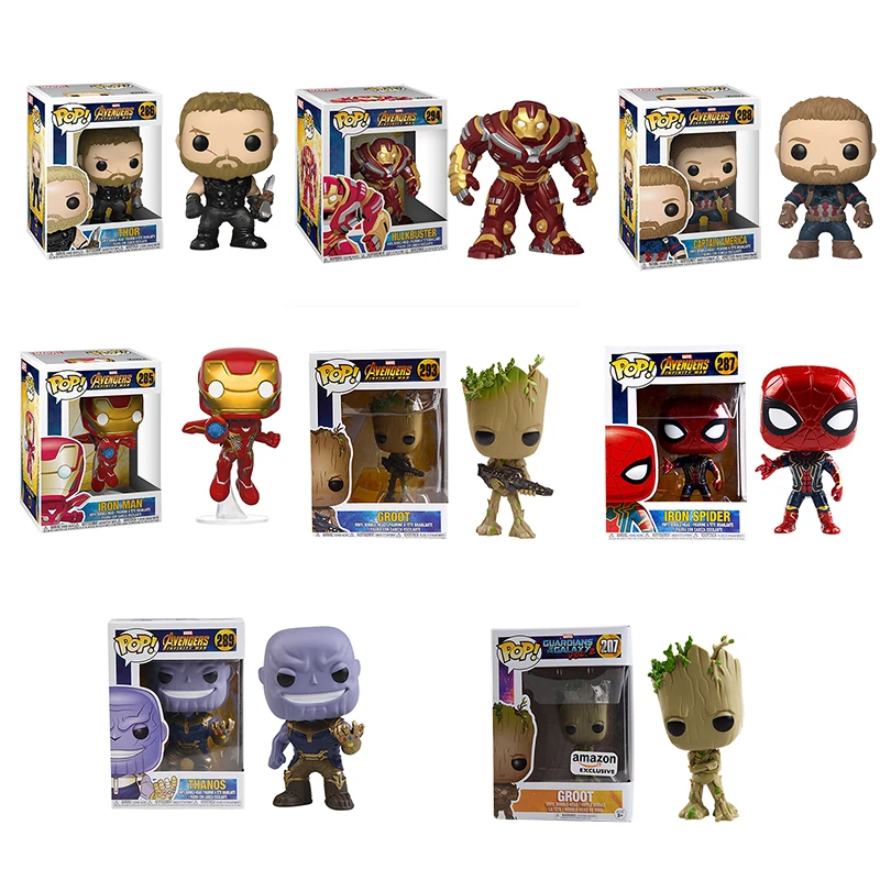 FUNKO-POP-The-Avengers-3-Infinity-War-Super-Hero-Characters-Model-Vinyl-Action-Toy-Figures-for