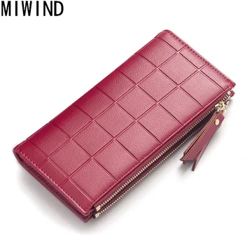 MIWIND Brand Wallet for Women Design Long Card Holder Purse Luxury Brand Plaid Wallets And Purse TZQ1409
MIWIND Brand Wallet for Women Design Long Card Holder Purse Luxury Brand Plaid Wallets And Purse TZQ1409