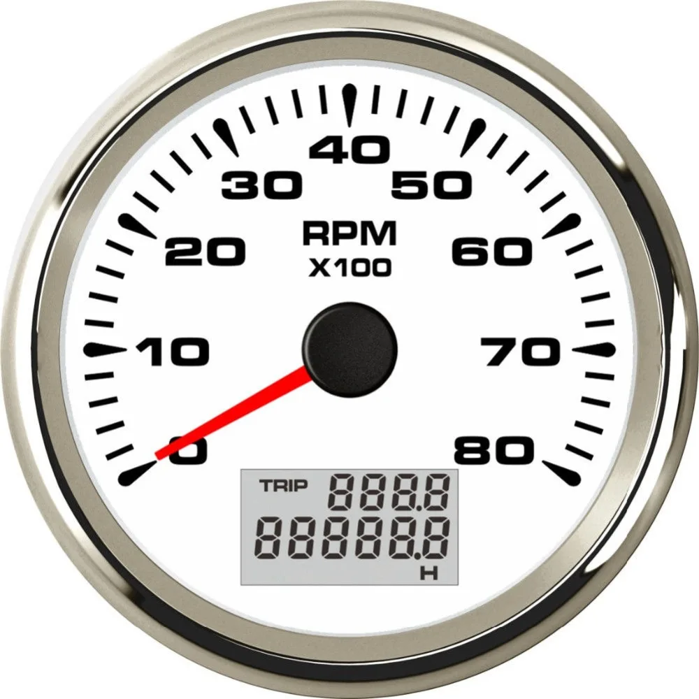 1pc New Arrival 0-8000RPM Tachometers Trip Hour Meters 85mm Waterproof Revolution Meters with 8 Kinds Backlight for Auto Boat
1pc New Arrival 0-8000RPM Tachometers Trip Hour Meters 85mm Waterproof Revolution Meters with 8 Kinds Backlight for Auto Boat
