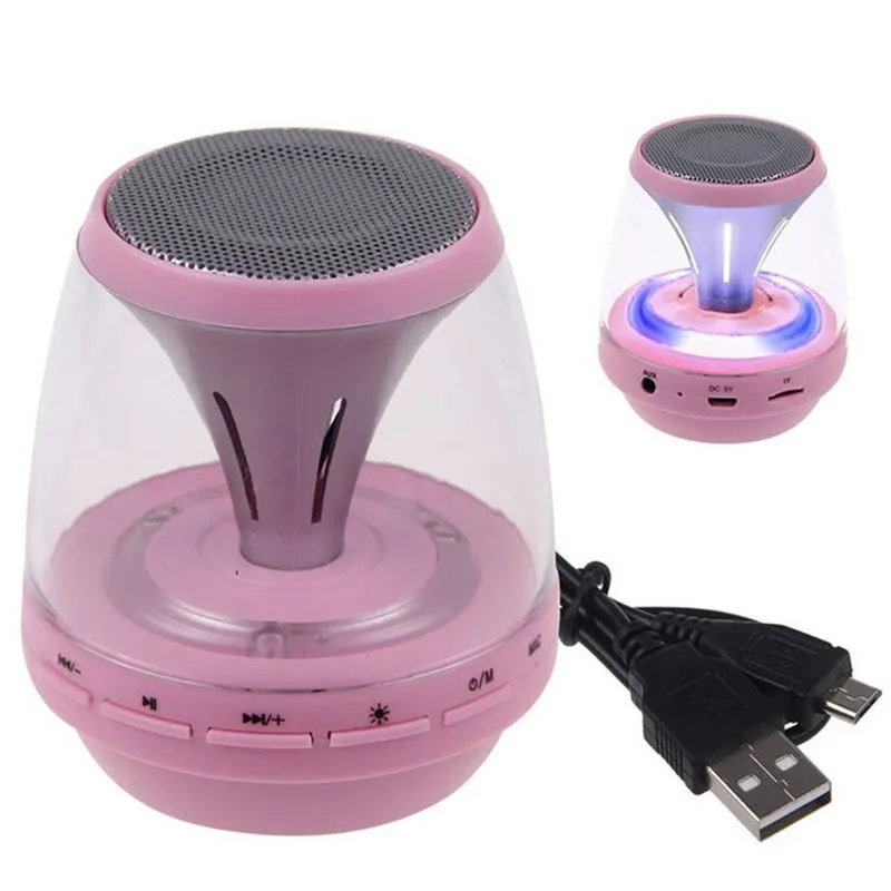 2016 Mini Altavoz Bluetooth Speaker Outdoor Sport Portable MP3 Player Speakers with LED Lights Support TF Card for Smart Phones
2016 Mini Altavoz Bluetooth Speaker Outdoor Sport Portable MP3 Player Speakers with LED Lights Support TF Card for Smart Phones