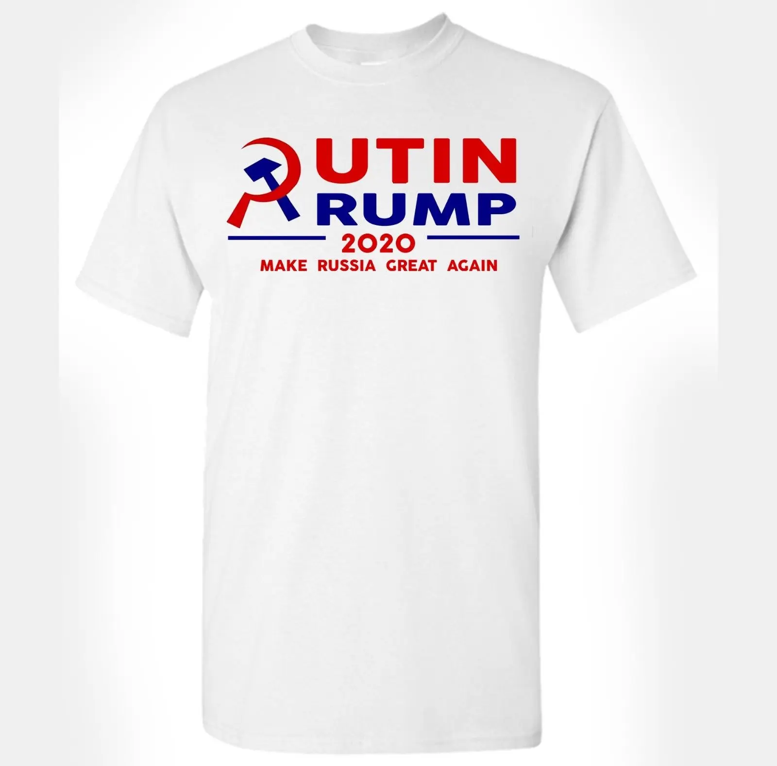 

Trump T-Shirt Putin Trump 2020 Make Russia Great Again Anti-President Impeach streetwear men t shirt