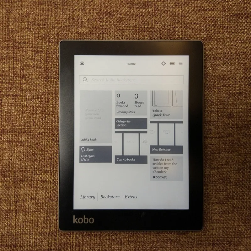 Refurbished Kobo Aura e-book ebook reader e-ink 6 inch resolution 1024x758 N514 Built-in Front Light e Book Reader
Refurbished Kobo Aura e-book ebook reader e-ink 6 inch resolution 1024x758 N514 Built-in Front Light e Book Reader
