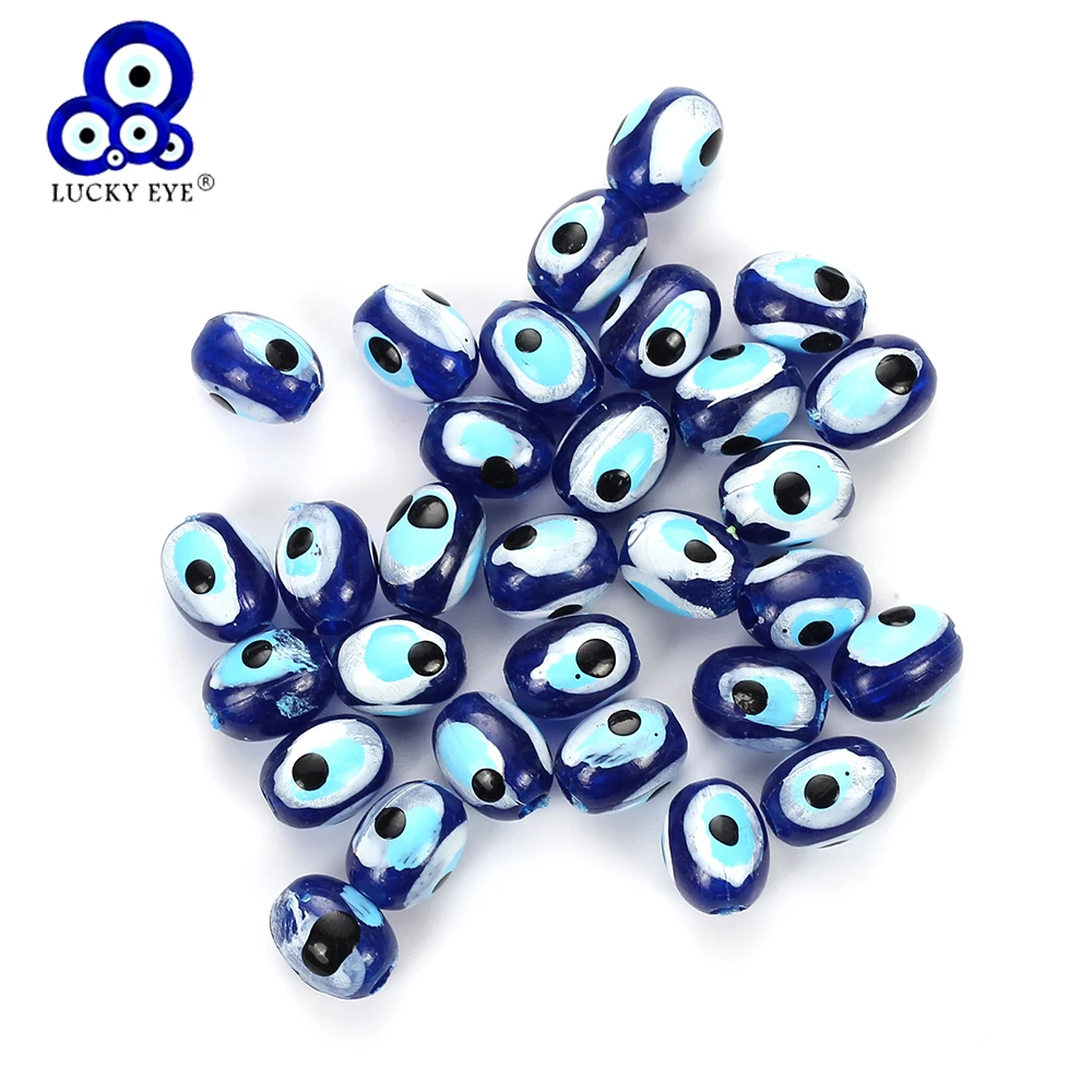 Lucky Eye 20pcs Blue Evil Eye Beads Hand Drawn Plastic Beads For Bracelet Necklace Jewelry Accessories Findings EY4999
Lucky Eye 20pcs Blue Evil Eye Beads Hand Drawn Plastic Beads For Bracelet Necklace Jewelry Accessories Findings EY4999