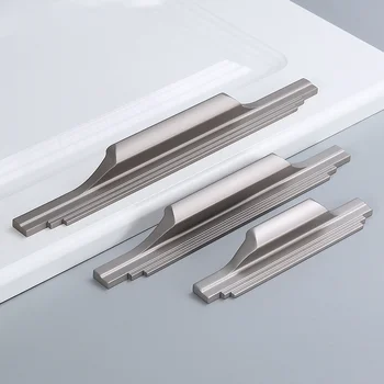 Modern Door Handles European Silver Kitchen Cabinet Knobs And Handles Cupboard Furniture Handle Closet Drawer Pulls Knobs
Modern Door Handles European Silver Kitchen Cabinet Knobs And Handles Cupboard Furniture Handle Closet Drawer Pulls Knobs