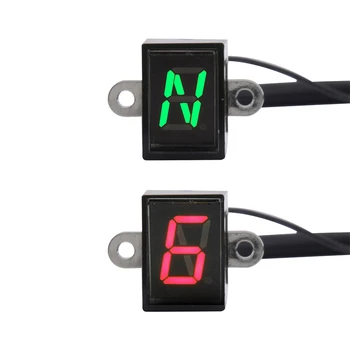 Universal Motorcycle Display Shift Lever Sensor Display LED Speed Digital Gear Indicator Plug Mount 5/6 Speed
Universal Motorcycle Display Shift Lever Sensor Display LED Speed Digital Gear Indicator Plug Mount 5/6 Speed