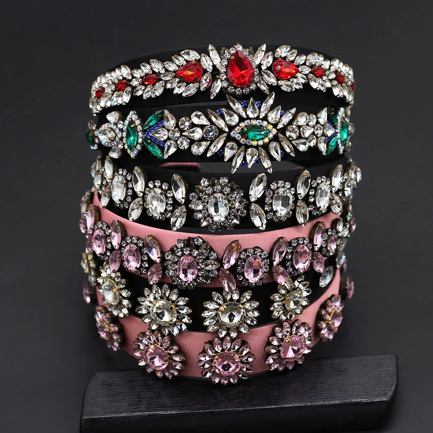 Luxury street beat rhinestone headband Sun Flower Wild Fashion Bridal Hair Baroque headband dance street shooting wild hair 723
Luxury street beat rhinestone headband Sun Flower Wild Fashion Bridal Hair Baroque headband dance street shooting wild hair 723