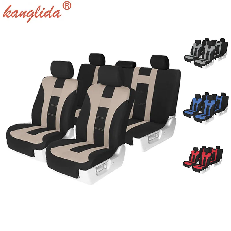 KANGLIDA Car Seat Cover Full Set Cushion with Headrest Fit Universal Car Accessories Protector Car Styling
KANGLIDA Car Seat Cover Full Set Cushion with Headrest Fit Universal Car Accessories Protector Car Styling