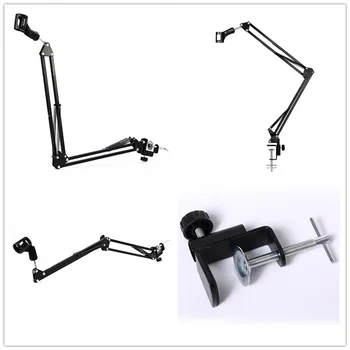 1PC Desktop Stand Holder NB-35 Features 270 degree Adjustable Studio Microphone Boom Scissor Arm Black
1PC Desktop Stand Holder NB-35 Features 270 degree Adjustable Studio Microphone Boom Scissor Arm Black
