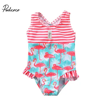 Summer Children's Cartoon Cute Baby Swimwear Girls Swimming Flamingo Print Swimsuit Baby Kids Girls Beachwear Bathing One-Piece
Summer Children's Cartoon Cute Baby Swimwear Girls Swimming Flamingo Print Swimsuit Baby Kids Girls Beachwear Bathing One-Piece