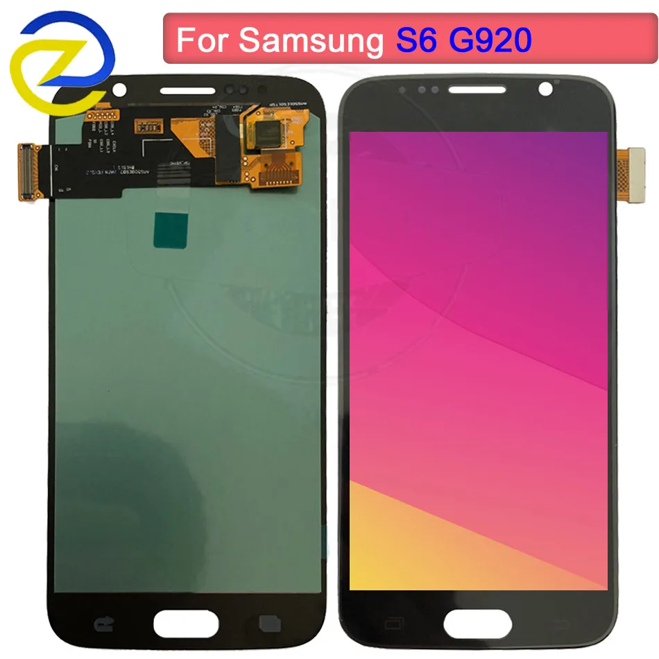 AMOLED For Samsung galaxy S6 G920 LCD Display Touch Screen Digitizer Assembly g920 G920P G920f G920V G920A G920W LCD Replacement
AMOLED For Samsung galaxy S6 G920 LCD Display Touch Screen Digitizer Assembly g920 G920P G920f G920V G920A G920W LCD Replacement
