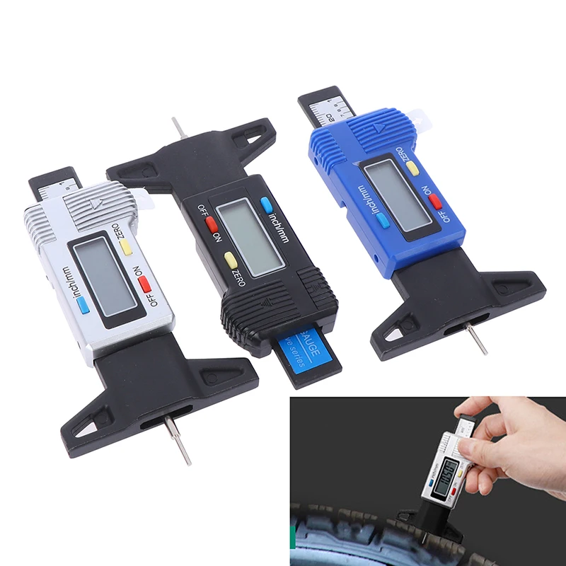 1pc High Quality Digital Tread Depth Gauge High Accuracy Tire Thread Tester Gauge Measurer With LCD Display Measuring Gauge
1pc High Quality Digital Tread Depth Gauge High Accuracy Tire Thread Tester Gauge Measurer With LCD Display Measuring Gauge
