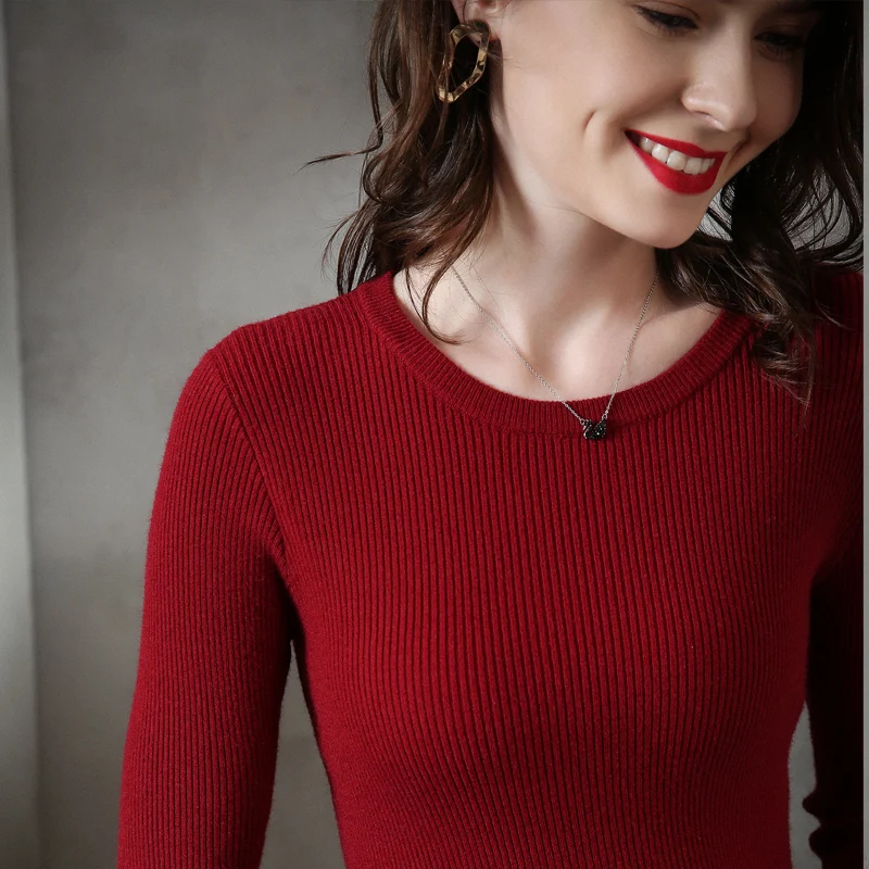 Winter New Arrival Women Sweaters Cashmere Knitting Pullovers Ladies O neck Long Sleeve Standard Jumpers Woman Fashion Clothes
Winter New Arrival Women Sweaters Cashmere Knitting Pullovers Ladies O neck Long Sleeve Standard Jumpers Woman Fashion Clothes