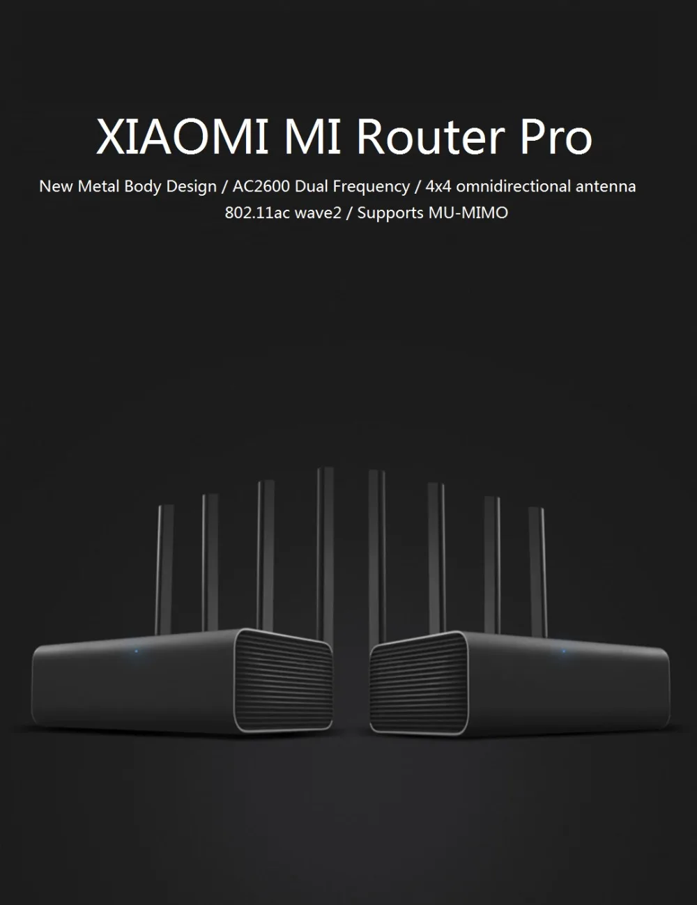 Роутер Xiaomi Mi Wifi Router Pro