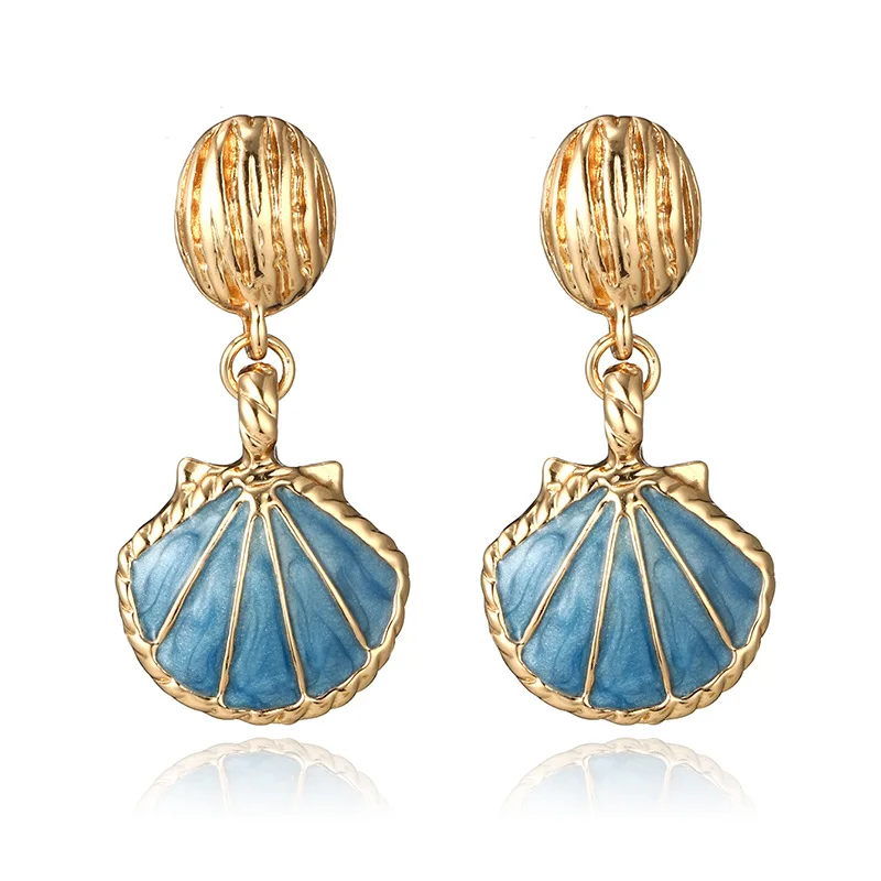 Ubuhle Bohemia Long Drop Earrings Gold Metal Shell Dangle Earrings Fashion Statement Earrings for Women Wedding Jewelry Gifts
Ubuhle Bohemia Long Drop Earrings Gold Metal Shell Dangle Earrings Fashion Statement Earrings for Women Wedding Jewelry Gifts
