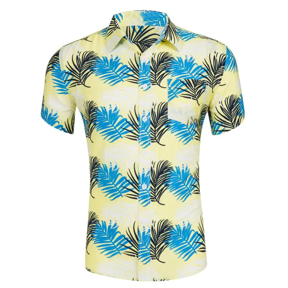 2019 New Fashion Hawaiian Pineapple Leaves Print Casual Shirts Clothing Men Turn Down Collar Short Sleeve Beach Party Shirt Tops
2019 New Fashion Hawaiian Pineapple Leaves Print Casual Shirts Clothing Men Turn Down Collar Short Sleeve Beach Party Shirt Tops