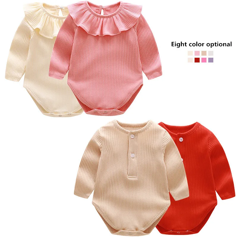 Brand high quality Newborn Baby Long sleeve Autumn Bodysuit Children clothing Boy's and Girls new design Cotton bodysuit RM19033
Brand high quality Newborn Baby Long sleeve Autumn Bodysuit Children clothing Boy's and Girls new design Cotton bodysuit RM19033