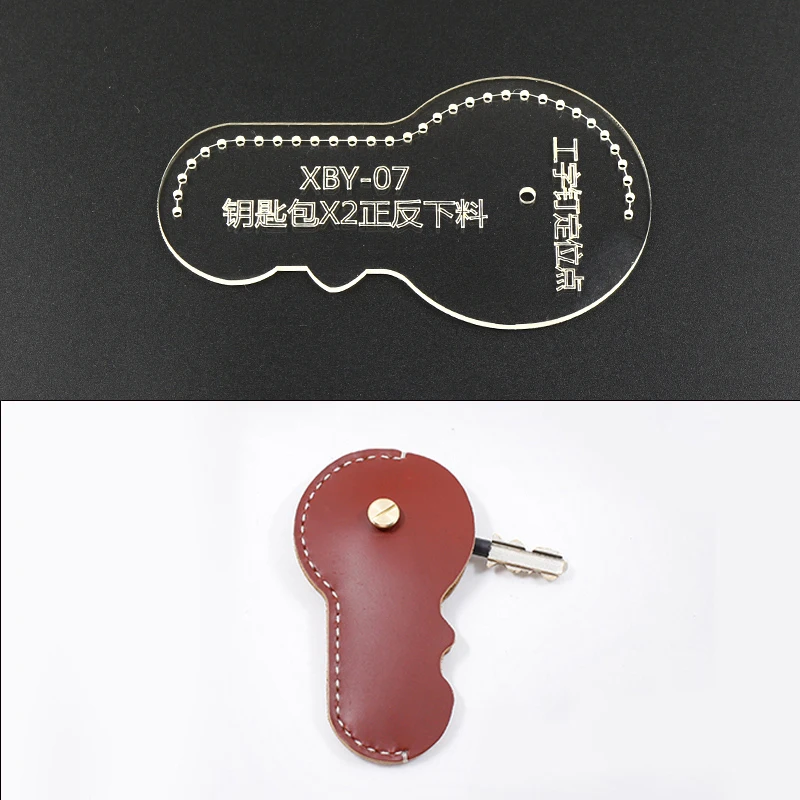 1Set Acrylic Key case set Leather Template Model Handwork Leather Craft Sewing Pattern Tools
1Set Acrylic Key case set Leather Template Model Handwork Leather Craft Sewing Pattern Tools