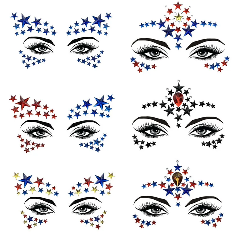 Acrylic Resin Drill Stick Bindi Sticker Handpicked Bohemia Tribal Style Face Eye Jewels Forehead Stage Decor Sticker Makeup Set
Acrylic Resin Drill Stick Bindi Sticker Handpicked Bohemia Tribal Style Face Eye Jewels Forehead Stage Decor Sticker Makeup Set