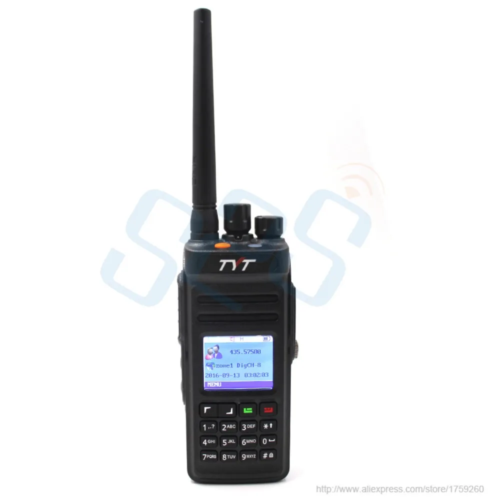 Новый радио оригинальный TYT MD398G/MD-398G gps версия DMR 1 временной интервал цифровой