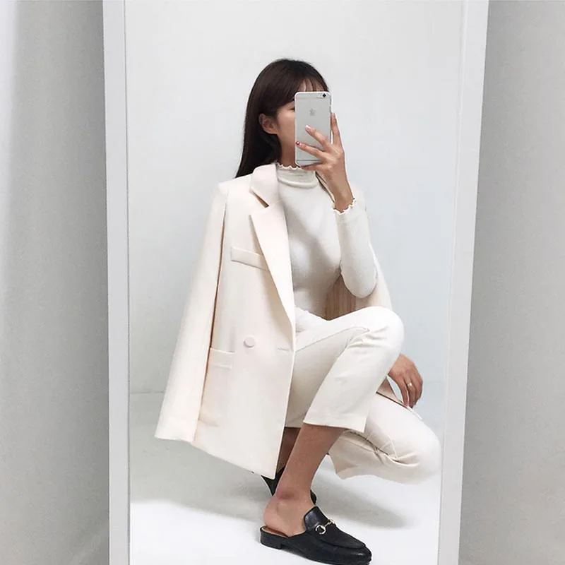 women busines Elegant Pants Suits Blazer Two Piece Set Jacket & Pant Womens Business Suits Slim Fit Female Office Uniform
women busines Elegant Pants Suits Blazer Two Piece Set Jacket & Pant Womens Business Suits Slim Fit Female Office Uniform