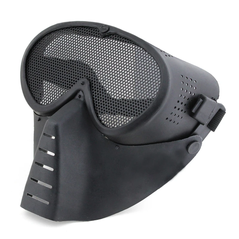 High Qualtiy Adults CS Breathable Full Face Protective Tactical Masks Outdoor Sports Shooting Hunting Paintball Equipment
High Qualtiy Adults CS Breathable Full Face Protective Tactical Masks Outdoor Sports Shooting Hunting Paintball Equipment