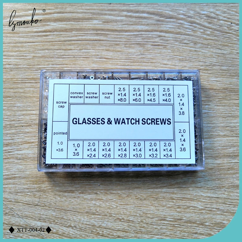 1 Set Portable Screw Tool Kit Glasses Different Specifications Screws Cap for Washer Nut Tools Used Watch Accessories
1 Set Portable Screw Tool Kit Glasses Different Specifications Screws Cap for Washer Nut Tools Used Watch Accessories