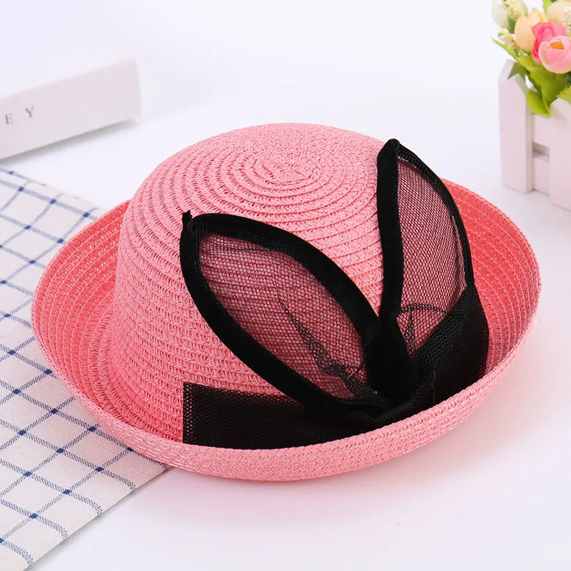 Cute Lace Rabbit Ears Baby Girl Hat 2-5 Years Girls Hat Summer Sun Hat Outdoor Beach Panama Cap
Cute Lace Rabbit Ears Baby Girl Hat 2-5 Years Girls Hat Summer Sun Hat Outdoor Beach Panama Cap