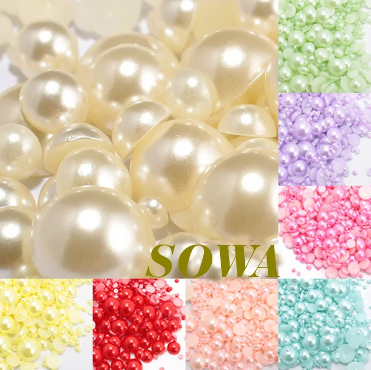 Free Shipping 1000Pcs Mixed Size from 2-10mm Craft ABS Resin Flatback Half Round imitaton pearl in Scrapbook Beads
Free Shipping 1000Pcs Mixed Size from 2-10mm Craft ABS Resin Flatback Half Round imitaton pearl in Scrapbook Beads