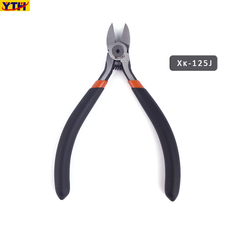 XK125J Portable Cutting Side Snips Flush Pliers oblique electronic Needle Nose Pliers Wire Cable Cutters Nipper Multifunctional
XK125J Portable Cutting Side Snips Flush Pliers oblique electronic Needle Nose Pliers Wire Cable Cutters Nipper Multifunctional