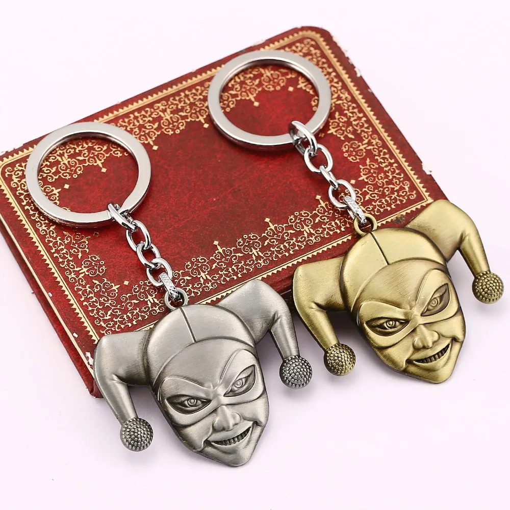 2 colors Suicide Squad Key Chain Harley Quinn Joker Keychain 2016 New Key Rings For Gift Chaveiro Car
2 colors Suicide Squad Key Chain Harley Quinn Joker Keychain 2016 New Key Rings For Gift Chaveiro Car