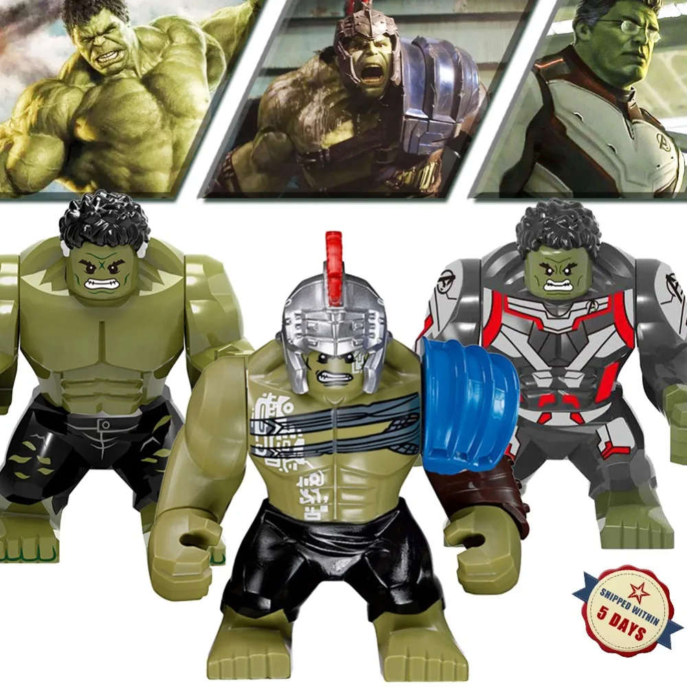 LEGOED Marvel Hulk Avengers Endgame hero model Building Blocks mini bricks IronMan Spiderman Figures Compatible with LegoING Toy
LEGOED Marvel Hulk Avengers Endgame hero model Building Blocks mini bricks IronMan Spiderman Figures Compatible with LegoING Toy