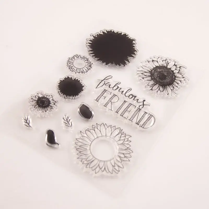 Sunflower Silicone Clear Seal Stamp DIY Scrapbooking Embossing Photo Album Decorative Paper Card Craft Art Handmade Gift
Sunflower Silicone Clear Seal Stamp DIY Scrapbooking Embossing Photo Album Decorative Paper Card Craft Art Handmade Gift