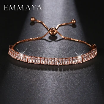 EMMAYA Fashion New Style Cubic Zirconia Rose Gold Color Bracelet Jewelry Austrian Crystal Big Discount
EMMAYA Fashion New Style Cubic Zirconia Rose Gold Color Bracelet Jewelry Austrian Crystal Big Discount