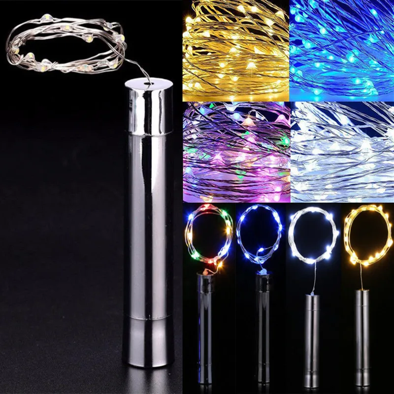2M 20LED 4 Colors Garland Bottle String Lights LED Cork Shape Battery Power Fairy Lights Christmas Decorations for Home Outdoor
2M 20LED 4 Colors Garland Bottle String Lights LED Cork Shape Battery Power Fairy Lights Christmas Decorations for Home Outdoor