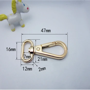 50PCS Gold Color Metal Lobster clasp Swivel Snap Hooks Backpack Buckles Swivel Clip Bag Hardware Lanyard Hook
50PCS Gold Color Metal Lobster clasp Swivel Snap Hooks Backpack Buckles Swivel Clip Bag Hardware Lanyard Hook