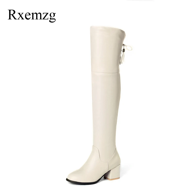 Rxemzg fashion warm shoes women sexy over the knee boots round toe winter boots women square heel long boots motorcycle boots 45
Rxemzg fashion warm shoes women sexy over the knee boots round toe winter boots women square heel long boots motorcycle boots 45