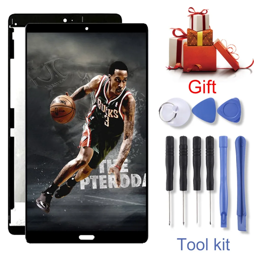 New for Huawei MediaPad M5 8.4 inch / SHT-AL09 / SHT-W09 LCD Screen and Digitizer Full Assembly Replacement repair parts (Black)
New for Huawei MediaPad M5 8.4 inch / SHT-AL09 / SHT-W09 LCD Screen and Digitizer Full Assembly Replacement repair parts (Black)