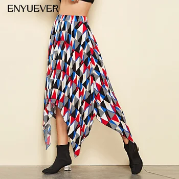Enyuever High Waist Skirt Womans Clothing Fashionable 2019 Print Jupes Casual Vintage Party Runway Asymmetrical Harajuku Skirt
Enyuever High Waist Skirt Womans Clothing Fashionable 2019 Print Jupes Casual Vintage Party Runway Asymmetrical Harajuku Skirt