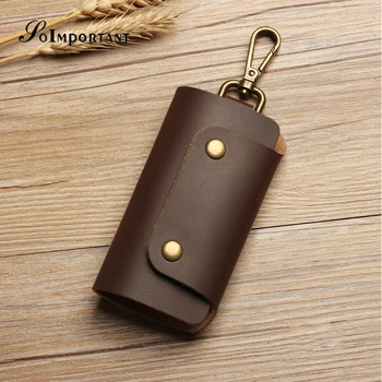 Genuine Leather Women Men Key Wallets Car Housekeeper Handmade Key Holder Covers Female Male Key Case Bags Pouch Keys Organizer
Genuine Leather Women Men Key Wallets Car Housekeeper Handmade Key Holder Covers Female Male Key Case Bags Pouch Keys Organizer