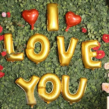 1Set I LOVE YOU Letter Foil Balloons Rose Gold Heart Balloons Anniversary Wedding Valentines Day Birthday Party Decoration
1Set I LOVE YOU Letter Foil Balloons Rose Gold Heart Balloons Anniversary Wedding Valentines Day Birthday Party Decoration