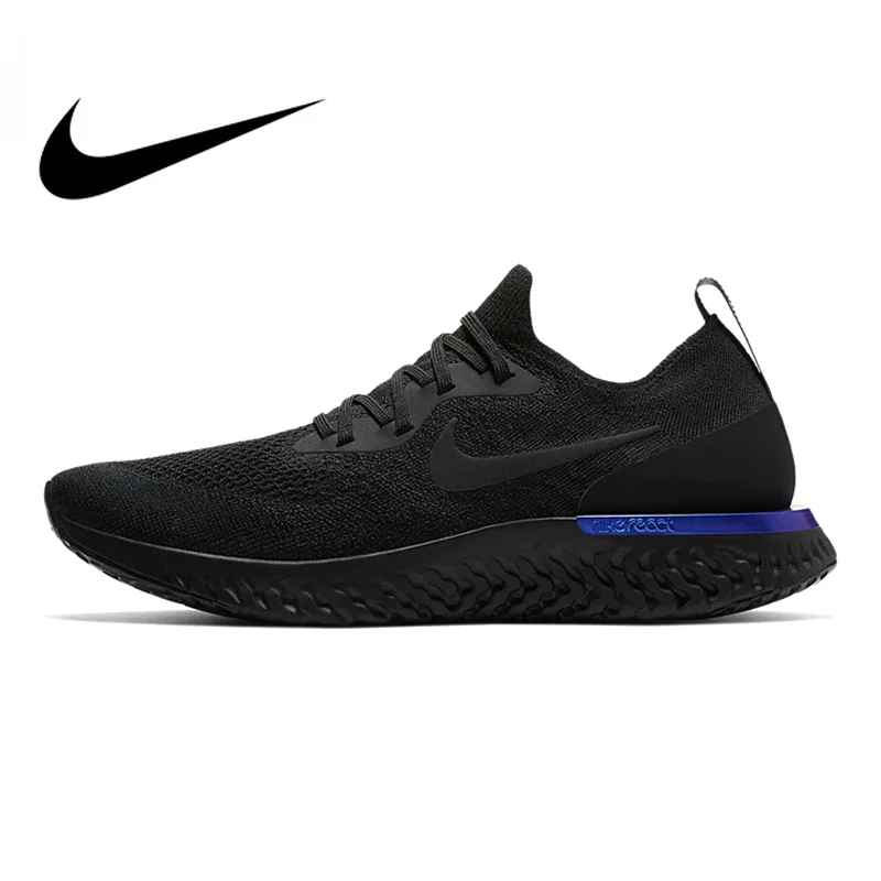 Original Authentic Nike Epic React Flyknit Men's Running Shoes Outdoor Sneakers Shoes Black Grey Non-slip Breathable AQ0067
Original Authentic Nike Epic React Flyknit Men's Running Shoes Outdoor Sneakers Shoes Black Grey Non-slip Breathable AQ0067