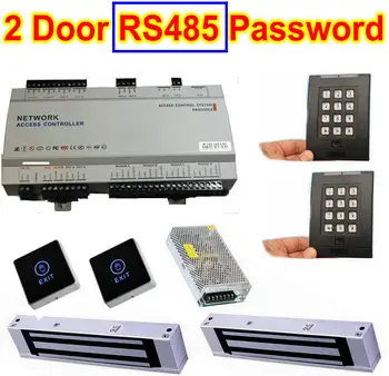 2 Door Control Panel Access RS485 lines Board +2 Password reader++2 Exit button+2 Electro Door Magnetic Lock+One PC software
2 Door Control Panel Access RS485 lines Board +2 Password reader++2 Exit button+2 Electro Door Magnetic Lock+One PC software