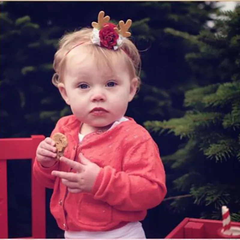 Baby Girl Christmas Headbands Holiday Party Hair Band Floral Antlers Bow Headwear 1~3T Baby Hats Accessory
Baby Girl Christmas Headbands Holiday Party Hair Band Floral Antlers Bow Headwear 1~3T Baby Hats Accessory
